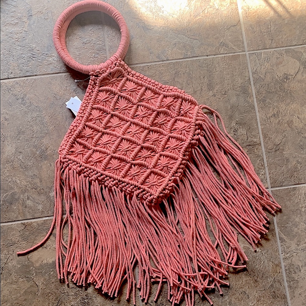 NWT Crocheted Fridge clutch